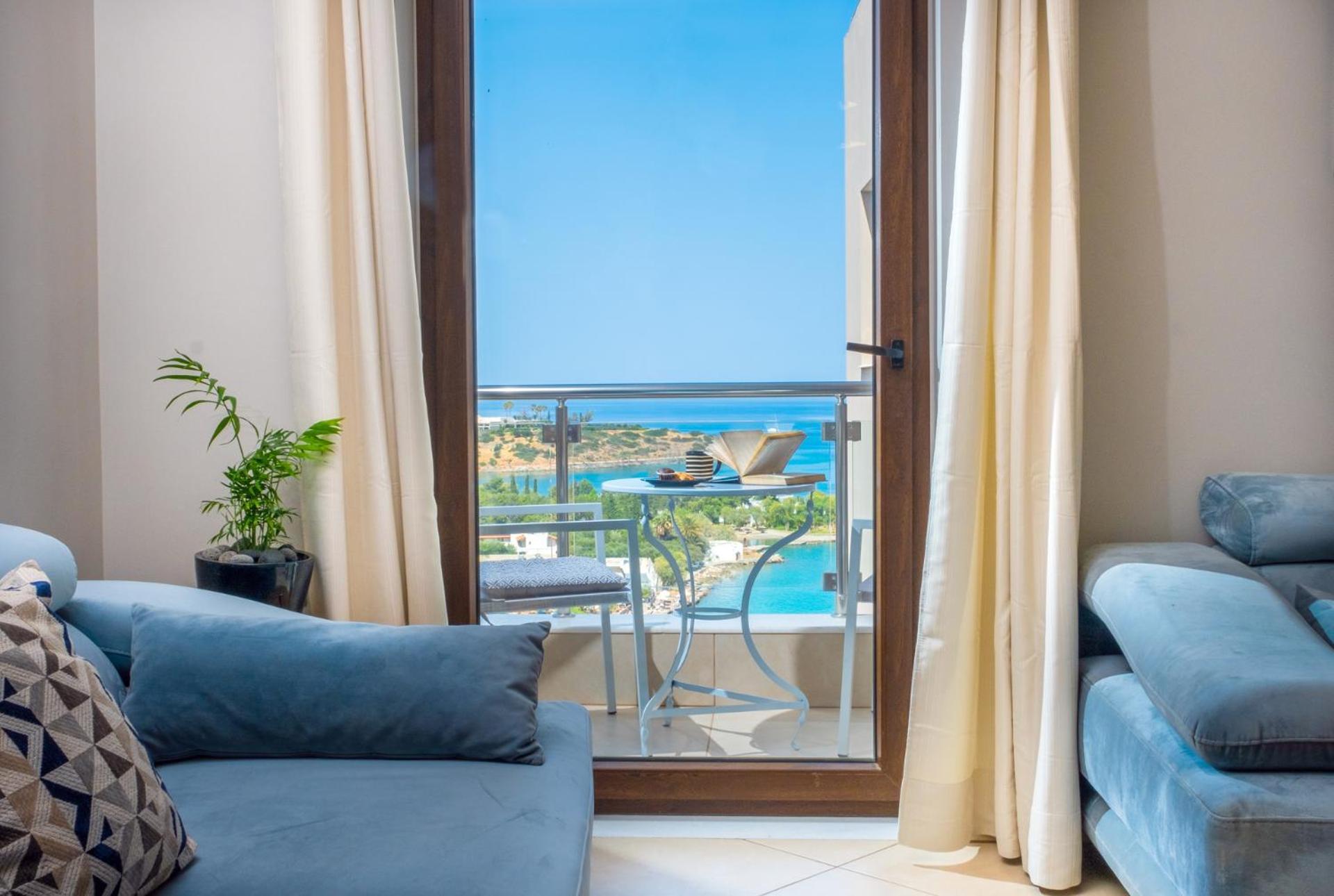 Thea Panoramic Sea View Lejlighed Ágios Nikólaos Eksteriør billede